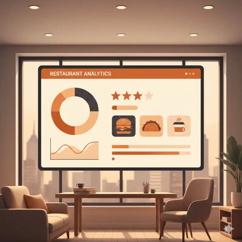 Aperçu du Tableau de Bord Partenaire BiteCritic