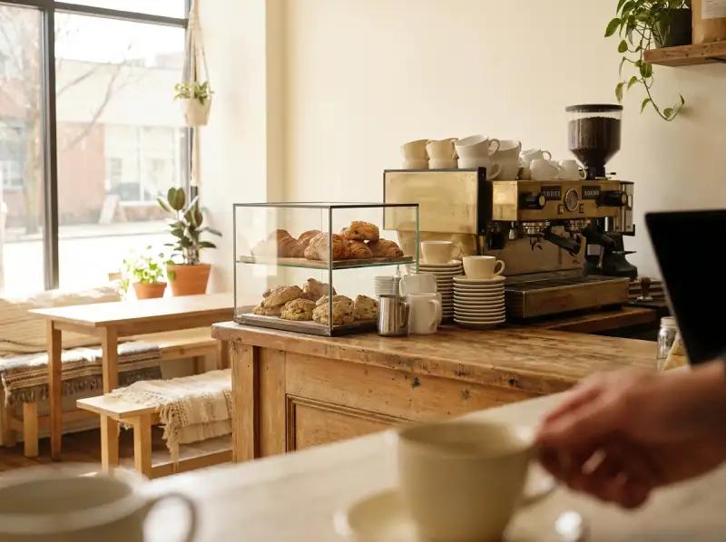 Un coffee shop indépendant et lumineux